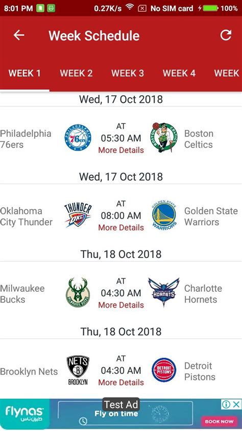 2023 NBA Games Schedule Scores APK do pobrania na Androida