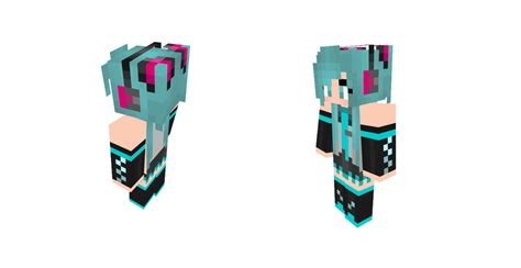 Hatsune Miku - Minecraft Skin by MinecraftCutie on DeviantArt