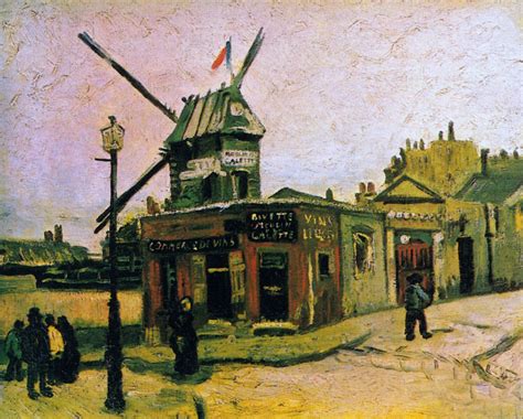 Le Moulin de la Galette Painting | Vincent van Gogh Oil Paintings