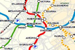 Athens Metro - Lines, map, fares and timetable