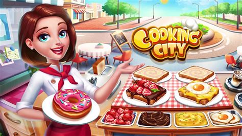 Cooking City - crazy restaurant game Gameplay pour Android - YouTube