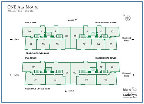 The Central Ala Moana Floor Plan - floorplans.click