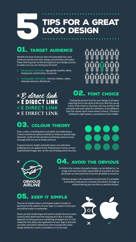 Business infographic : Having a great logo design is essential for every company, This ...