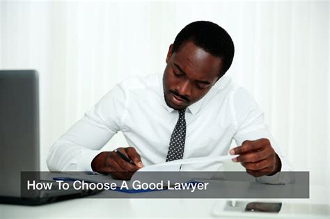 How To Choose A Good Lawyer - eclwa.org