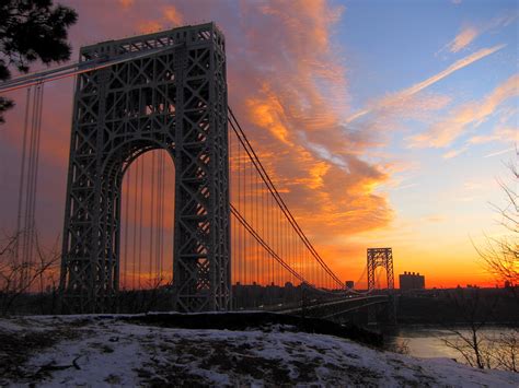 George Washington Bridge Sunrise 1-11-15 | Flickr