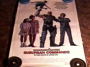 SUBURBAN COMMANDO 27X41 ROLLED MOVIE POSTER HULK HOGAN | eBay