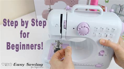 How to Operate a Portabl Mini Sewing Machine FHSM 505 Nex Sewing ...