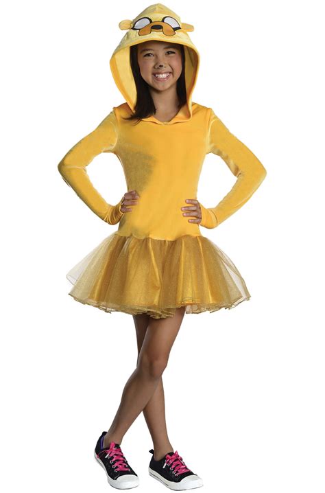 Brand New Adventure Time Jake Hoodie Dress Child Costume | eBay