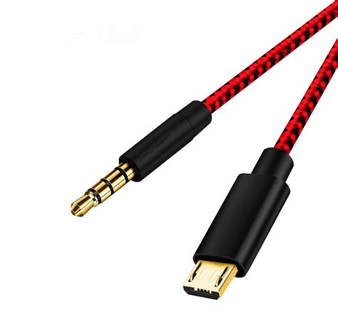 Micro USB to 3.5mm Plug Audio Cable - China DC 3.5mm Stereo Plug and ...