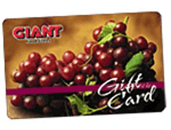 Giant Foods Gift Card Balance Check