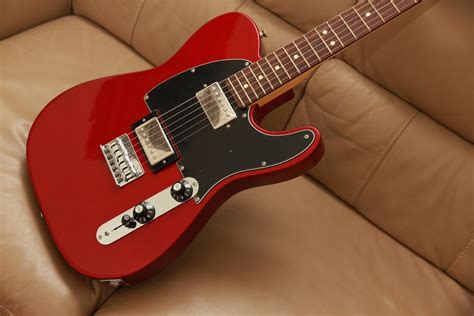 Fender Blacktop Telecaster HH Rosewood Candy Apple Red