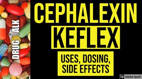 Cephalexin (Keflex) - Uses, Dosing, Side Effects - YouTube