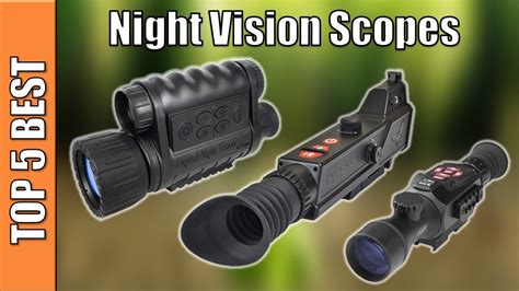 Night Vision Scopes : 5 Best Night Vision Scopes Reviews 2020 - YouTube