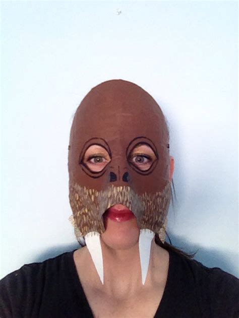 Walrus Mask Walrus Costume - Etsy