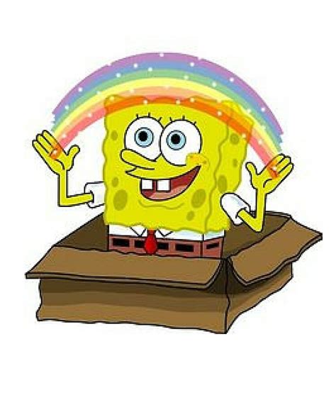 Imagination Spongebob Squarepants Meme | ubicaciondepersonas.cdmx.gob.mx