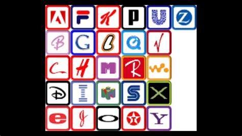 Logo Alphabet Letters