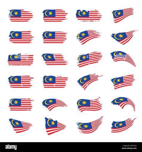 Malaysia flag, vector illustration Stock Vector Image & Art - Alamy