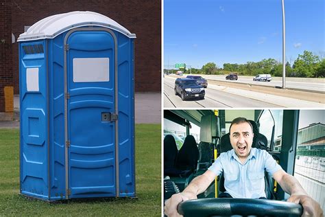 Wisconsin Interstate Turned Into Fun Dodge A Porta Potty Game – Marsh ...