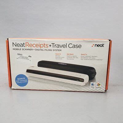 Neat Receipts Handheld Scanner - Open Box 899061000049 | eBay