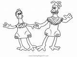 Chicken Run 3 Coloring Page For Kids  Free Printable sketch template