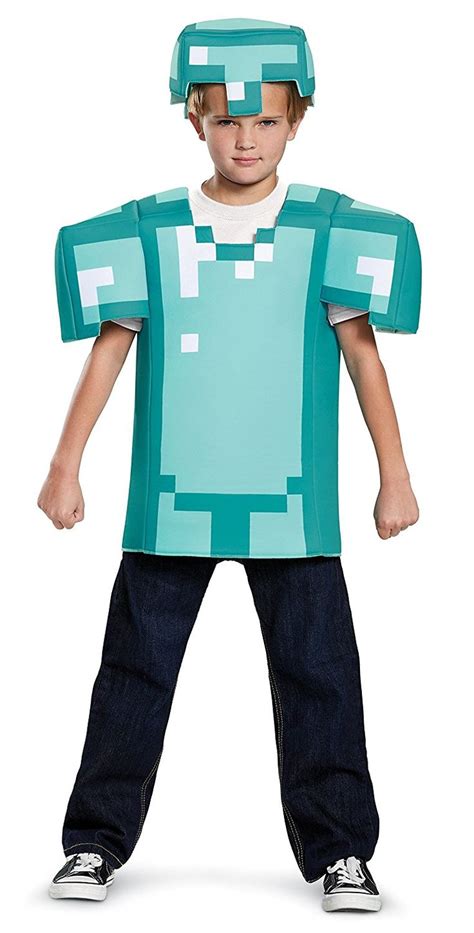 Armor Classic Minecraft Costume, Blue, Medium (7-8) | Boy costumes, Minecraft costumes, Kids ...