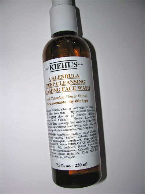 The Beauty Alchemist: Kiehl's Calendula Deep Cleansing Foaming Face Wash