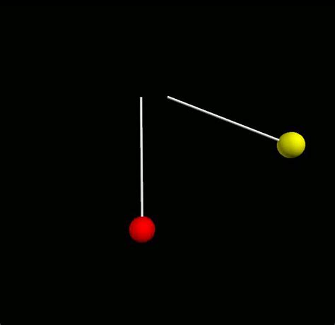 Newton’s Cradle in Visual Python – Leon Hostetler