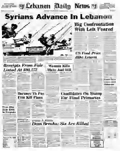 Lebanon Daily News Newspaper Archives, Jun 7, 1976, p. 1