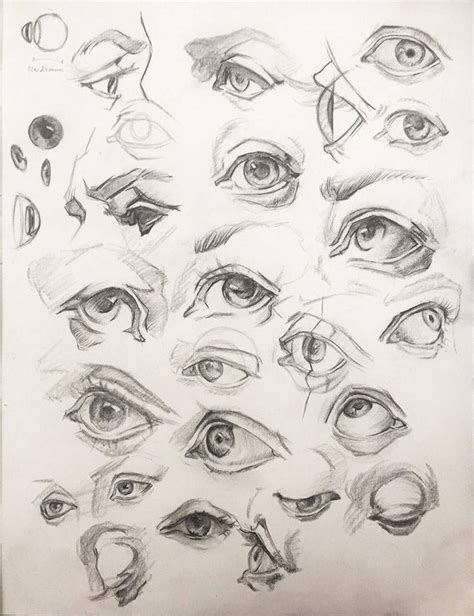 Eyes Studies by AnaviTil | Иллюстрация глаза, Рисование глаза ...