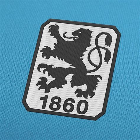 TSV 1860 Munich logo embroidery design. #EmbroideryDesign, # ...