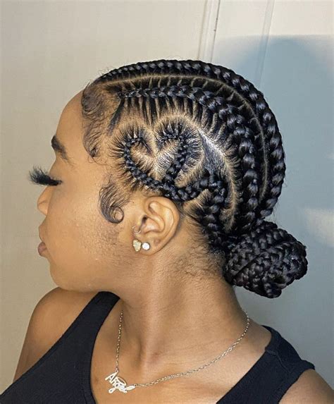 pin: @tburgosss | Protective hairstyles braids, Hair ponytail styles, Braided cornrow hairstyles