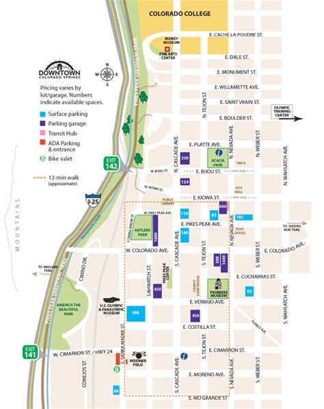 Parking Map May 2021 web image - Downtown Partnership of Colorado Springs