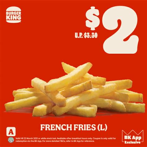 (EXPIRED) Burger King: Here are over 13 e-coupons you can use to save up to $12 till 18 April 2021