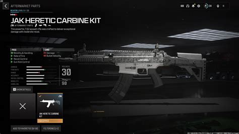 How To Unlock The MW3 JAK Heretic Carbine Kit