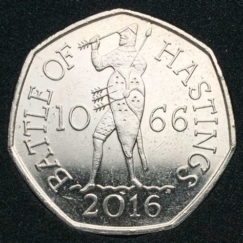 2016 Battle of Hastings 50p Coin - Circulation 50p Coin Checker