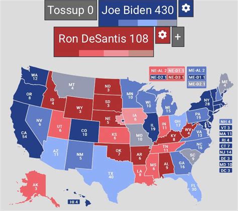 Ron DeSantis vs. Joe Biden except DeSantis loses really badly to make ...