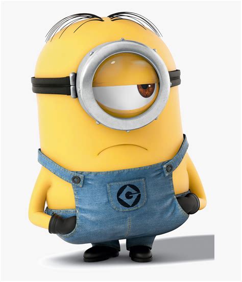 Minion Hair Png - Minions Stuart Png, Transparent Png - kindpng