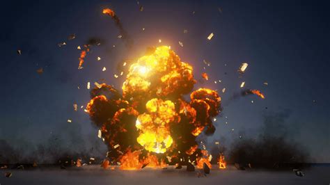 The Explosions Mega Pack for Unreal Engine 4 | CG Daily News