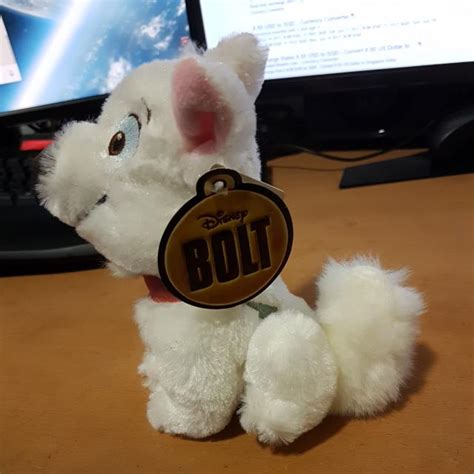 Bolt Plush, Hobbies & Toys, Toys & Games on Carousell