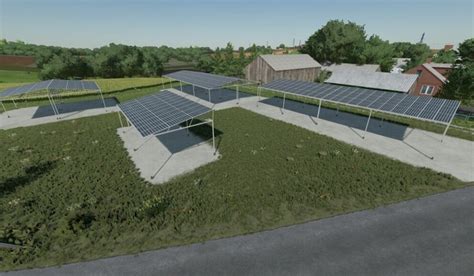 FS22: Metal Sheds With Solar Panels v 1.1.0.0 Placeable Objects Mod für Farming Simulator 22