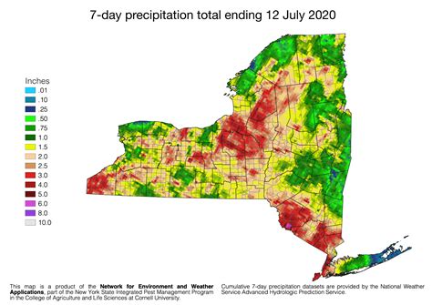 Noteworthy rainfall across New York State this past weekend – Think IPM ...