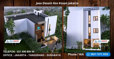 Jasa Desain Kos Kosan Jakarta - Asia Arsitek