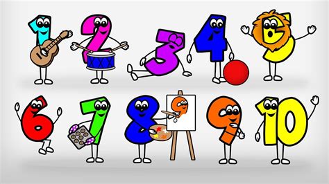 Counting 1-10 Song for Kids - Learn to Count 1-10 - Numbers for Kids 1 ...