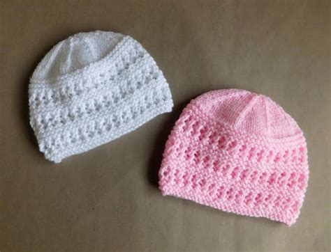 Two Baby Hat Knitting Patterns | AllFreeKnitting.com