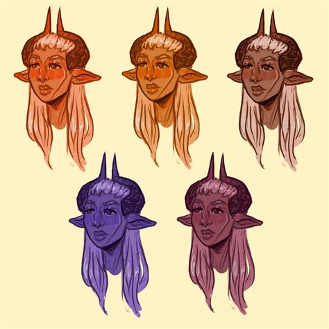 Tiefling Hair Colors - bmp-review