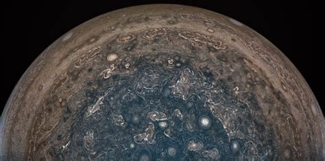 NASA Juno images of Jupiter reveal giant storms at south pole ...