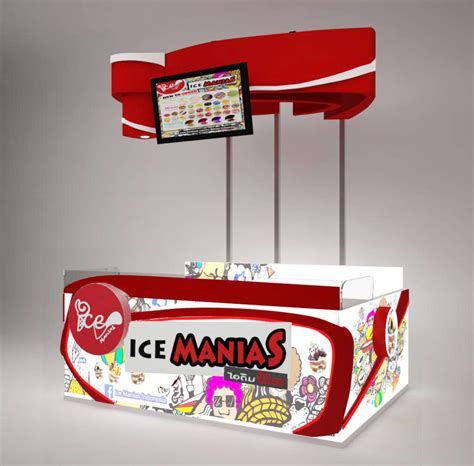 Ice Manias - Ice Cream Stall - Architizer