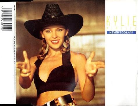 Kylie Minogue - Never Too Late (1989, CD) | Discogs