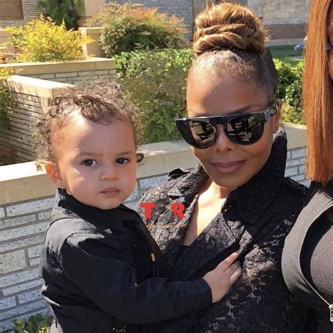 #TSRMommyDuties: Janet Jackson and Son - The Shade Room