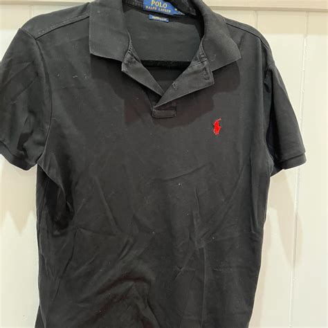 Polo Ralph Lauren Men's Black Shirt | Depop